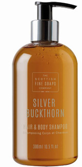Scottish Fine Soaps Silver Buckthorn Hair & Body Shampoo 300ml