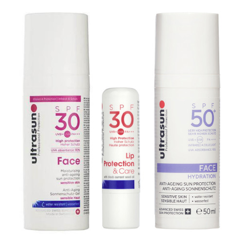 Ultrasun Summer Face Trio Bundle
