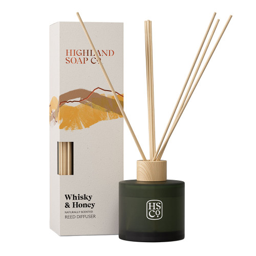 Highland Soap Company Whisky & Honey Reed Diffuser