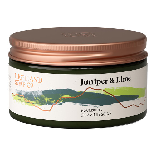 Highland Soap Company Juniper Shaving Soap 175g