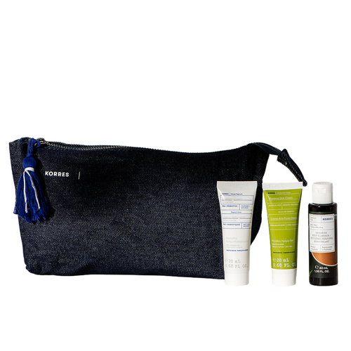 Essentials 3 Bestsellers Pouch > Free gift when you spend $40 USD on Korres Essentials 3 Bestsellers Pouch > Free gift when you spend $40 USD on Korres