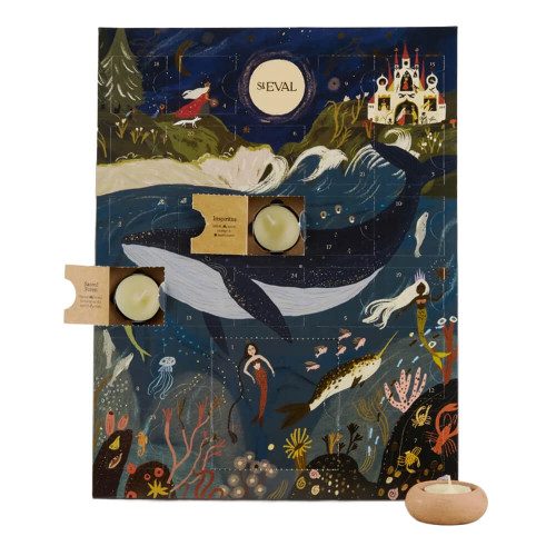 St Eval Tealight Advent Calendar