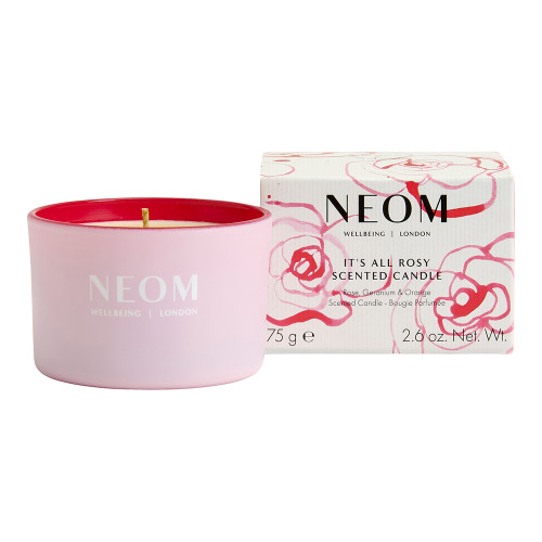 NEOM Its All Rosy Travel Candle 75g
