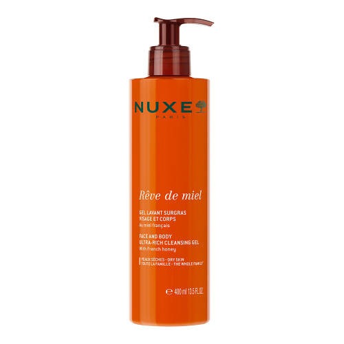 NUXE Rêve de Miel Face and Body Ultra-Rich Cleansing Gel 400ml