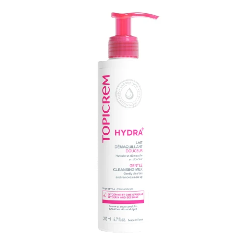Topicrem Hydra+ Gentle Cleansing Milk 200ml