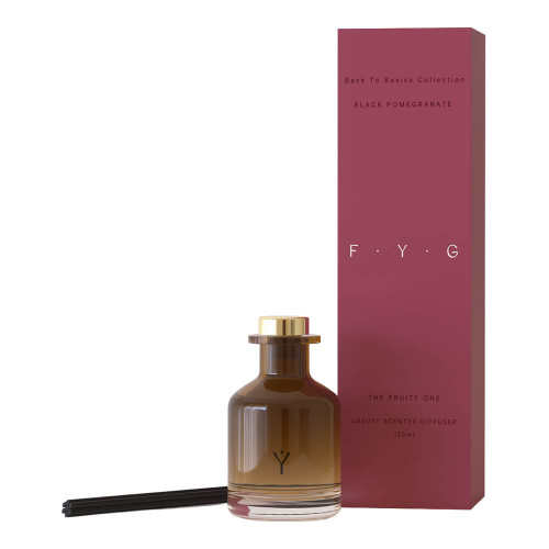F.Y.G Find Your Glow Black Pomegranate Reed Diffuser 125ml