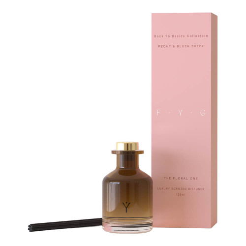 F.Y.G Find Your Glow Peony & Blush Suede Reed Diffuser 125ml
