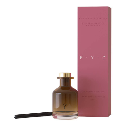 F.Y.G Find Your Glow Damson Plum Rose & Patchouli Reed Diffuser 125ml