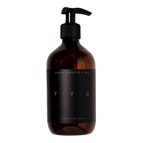 F.Y.G Find Your Glow Cuban Tobacco & Oak Hand & Body Wash 300ml