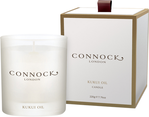 Connock London Kukui Oil Candle 220g Connock London Kukui Oil Candle 220g
