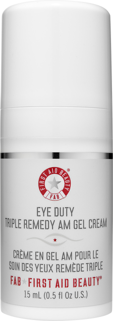 First Aid Beauty Eye Duty Triple Remedy AM Gel Cream First Aid Beauty Eye Duty Triple Remedy AM Gel Cream