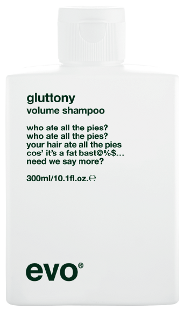 Evo Gluttony Volumising Shampoo 300ml Evo Gluttony Volumising Shampoo 300ml