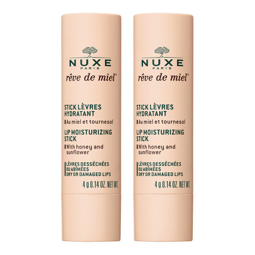 NUXE Rêve de Miel® Moisturising Lip Stick Duo NUXE Rêve de Miel® Moisturising Lip Stick Duo