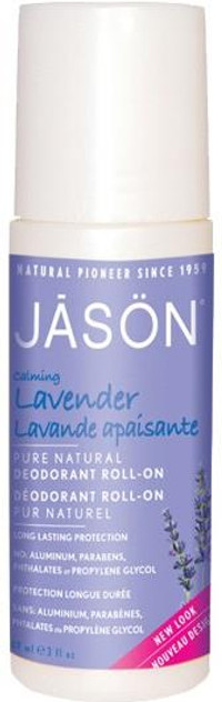 Jason Calming Lavender Pure Natural Deodorant Roll On 85g Jason Calming Lavender Pure Natural Deodorant Roll On 85g