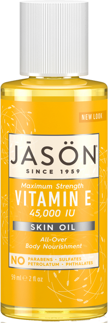 Jason Maximum Strength Vitamin E 45,000 IU Pure Natural Skin Oil 59ml