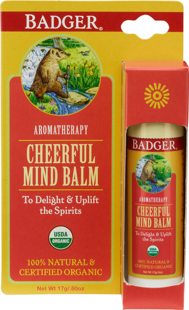 Badger Balm Cheerful Mind Balm 17g Badger Balm Cheerful Mind Balm 17g