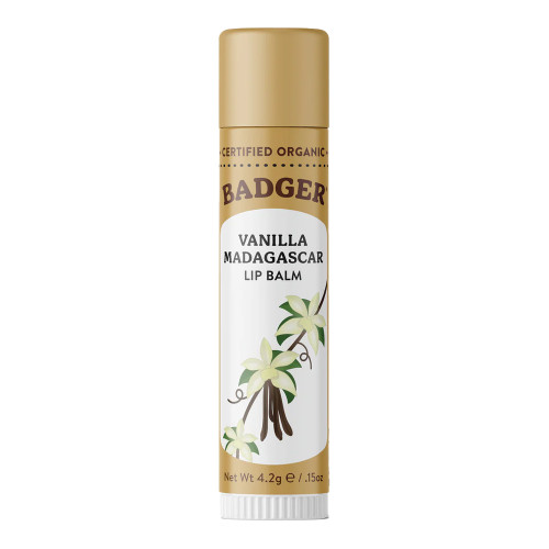 Badger Balm Vanilla Madagascar Lip Balm