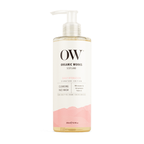 Organic Works Cleansing Face Wash 