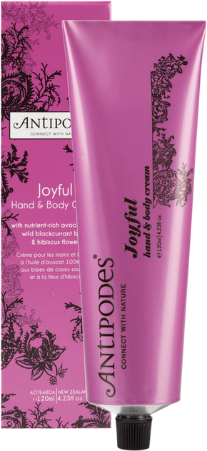 Antipodes Joyful Hand & Body Cream 120ml Antipodes Joyful Hand & Body Cream 120ml