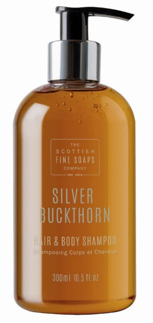 Scottish Fine Soaps Silver Buckthorn Hair & Body Shampoo 300ml