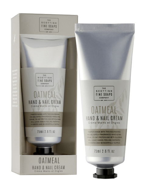 Scottish Fine Soaps Oatmeal Hand & Nail Cream 75ml Scottish Fine Soaps Oatmeal Hand & Nail Cream 75ml