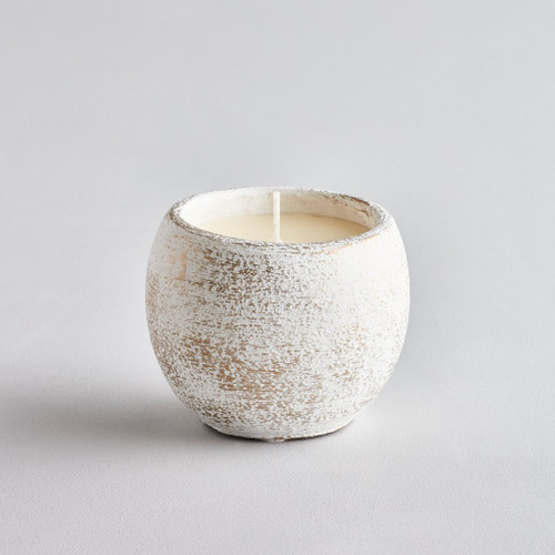 St Eval White Christmas Orange & Cinnamon Pot Candle