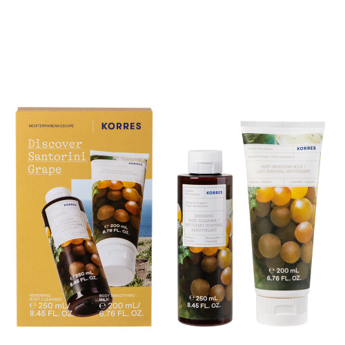 Korres Santorini Shower Gel & Body Milk Duo