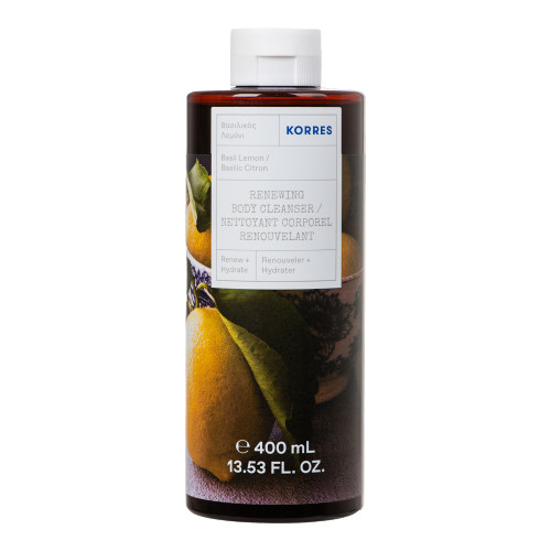 Korres Basil Lemon Body Cleanser 400ml