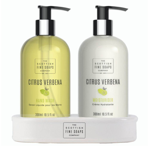 Scottish Fine Soaps Citrus Verbena Hand Care Set