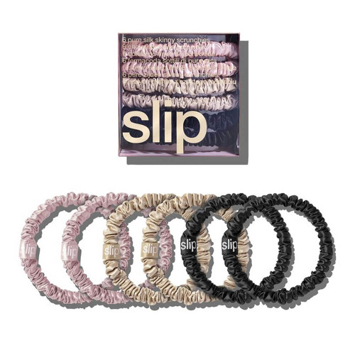 Slip Pure Silk Skinny Multi Scrunchies Slip Pure Silk Skinny Multi Scrunchies