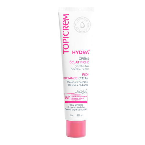 Topicrem HYDRA+ Radiance Moisturising Rich Cream
