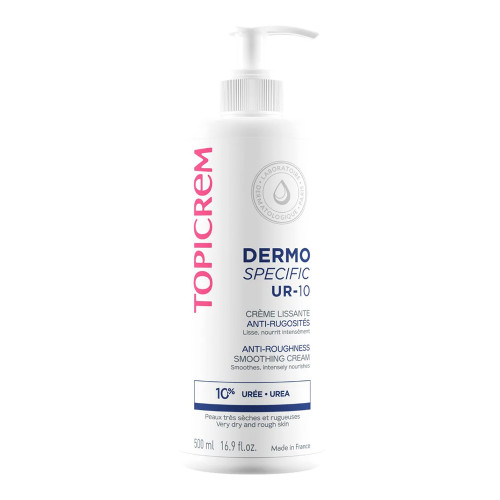 Topicrem UR-10 Anti-Roughness Smoothing Cream 500ml