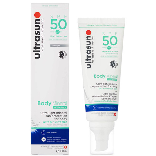 Ultrasun Mineral Body SPF50 100ml Ultrasun Mineral Body SPF50 100ml