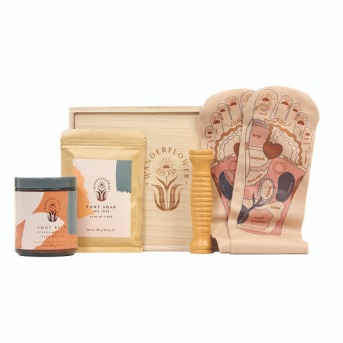 Wanderflower Down to Earth Reflexology Gift Set