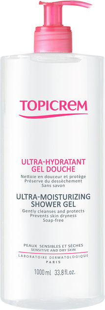 Topicrem ULTRA Moisturising Shower Gel 1 Litre