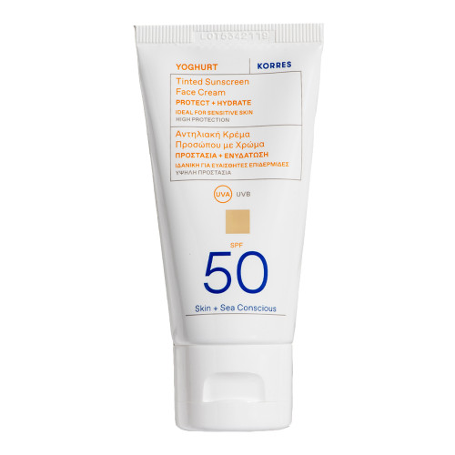 Korres YOGHURT Tinted Face SPF50 