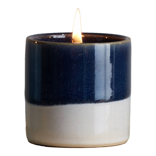 St Eval Sea Salt Sea & Shore Navy Blue Pot