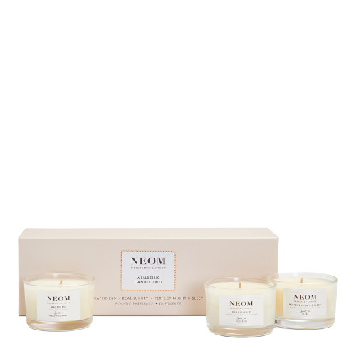 Neom Wellbeing Candle Trio Gift Set