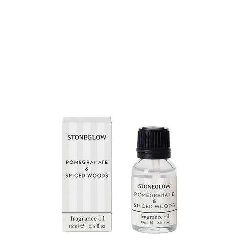 Stoneglow Modern Classics Pomegranate & Spiced Woods Fragrance Oil 15ml Stoneglow Modern Classics Pomegranate & Spiced Woods Fragrance Oil 15ml