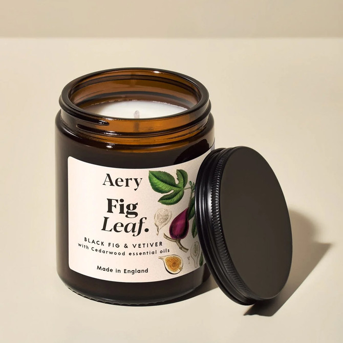 Aery Fig Leaf Jar Candle