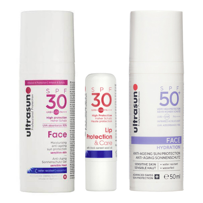 Ultrasun Summer Face Trio Bundle