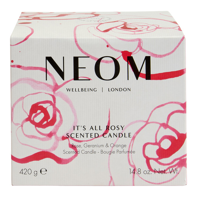 NEOM It’s All Rosy 3 Wick Candle 420g