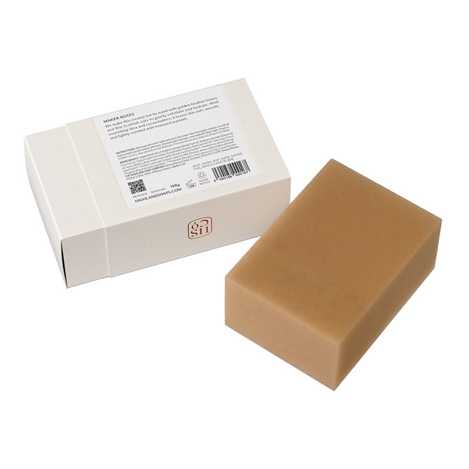 Highland Soap Company Whisky & Honey Soap 150g