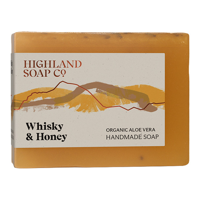 Highland Soap Company Whisky & Honey Soap 150g