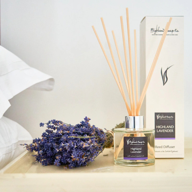 Highland Soap Company Highland Lavender Reed Diffuser