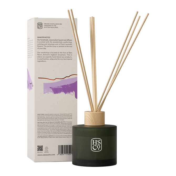 Highland Soap Company Highland Lavender Reed Diffuser