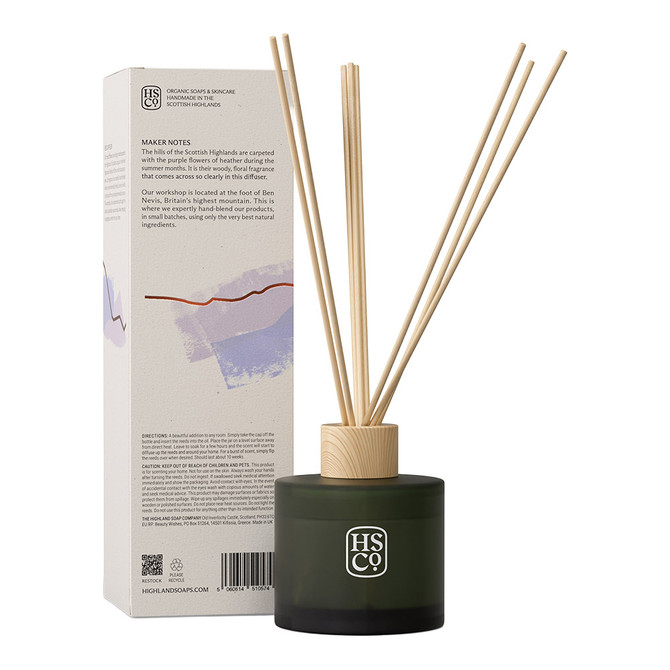 Highland Soap Company Scottish Heather Reed Diffuser