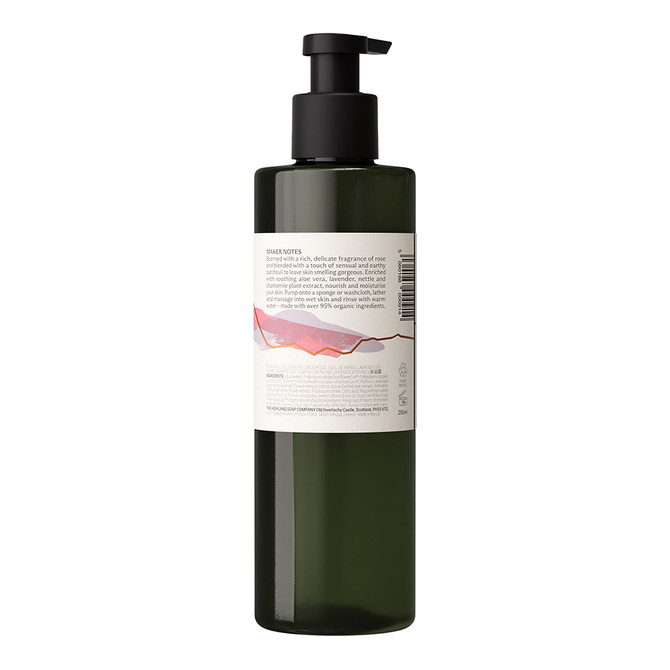 Highland Soap Company Rose & Patchouli Body Wash