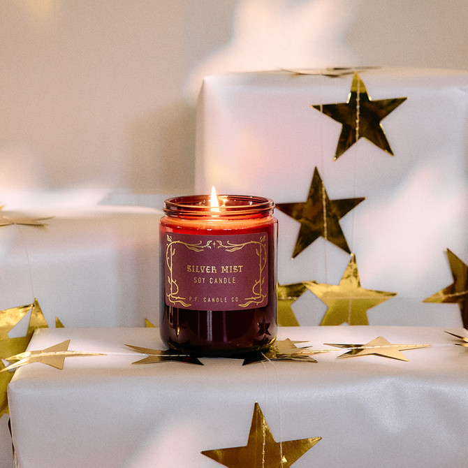 P.F Candle Co. Silver Mist Standard Soy Candle