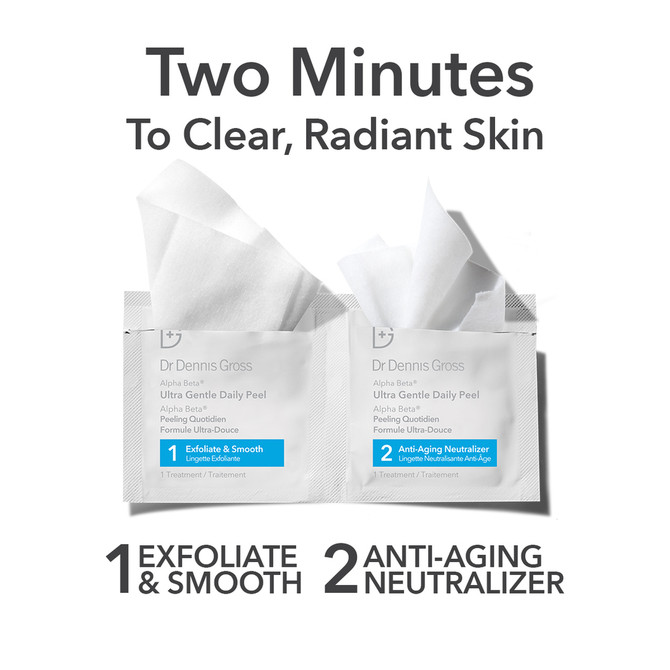 Dr Dennis Gross Skincare Alpha Beta Ultra Gentle Daily Peel 5 Treatments